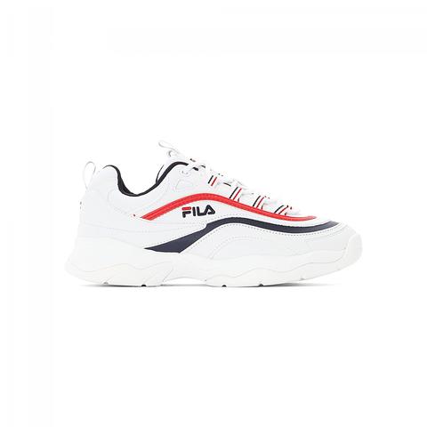 Fila Ray Low Wmn White-navy-red