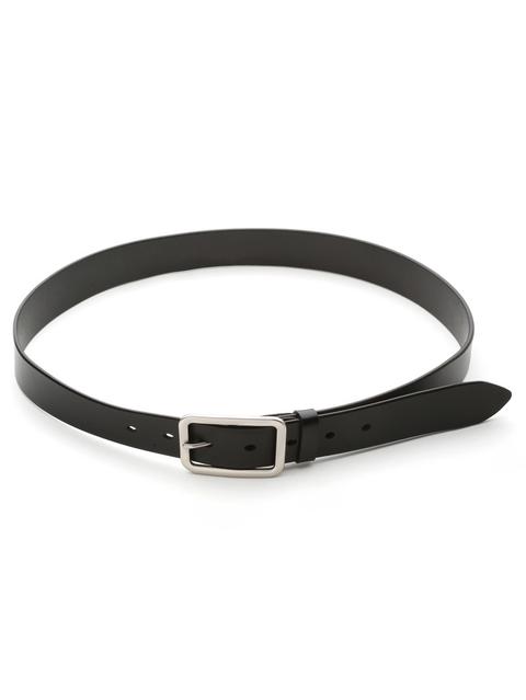 Metal Pin Buckle Faux Leather Belt