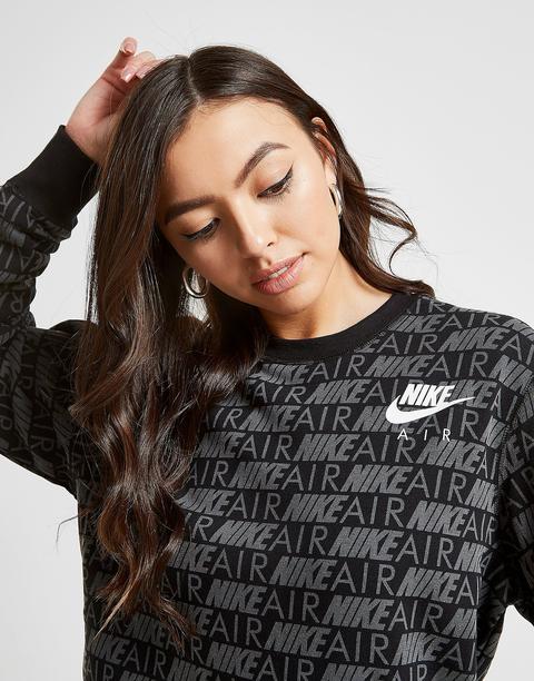 Nike Air All Over Print Crew Sweatshirt 