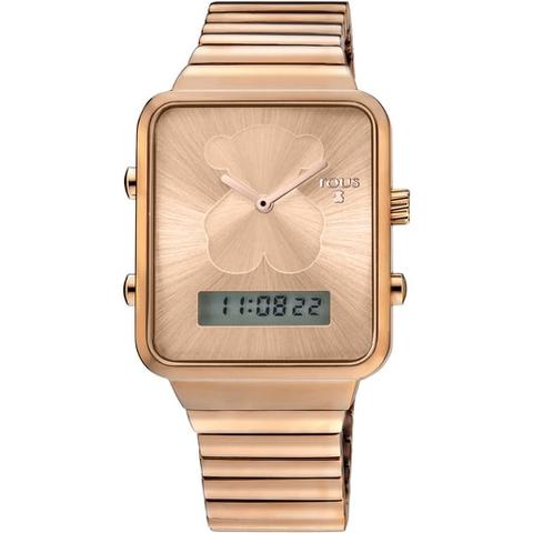 Reloj Digital I-bear De Acero Ip Rosado