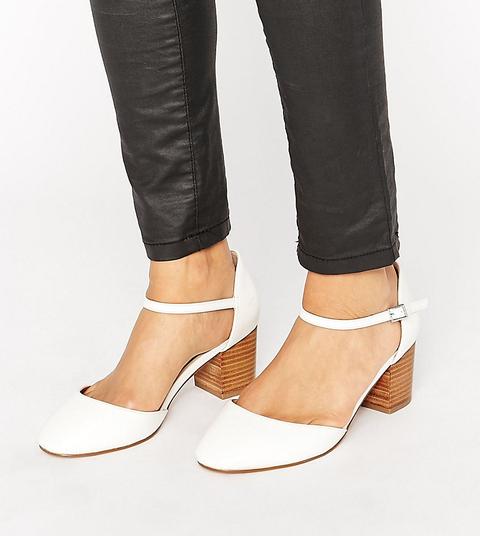 Asos - Ora - Scarpe Con Pianta Larga - Bianco