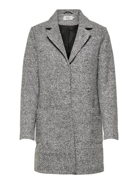 Only Ample Manteau Women Grey