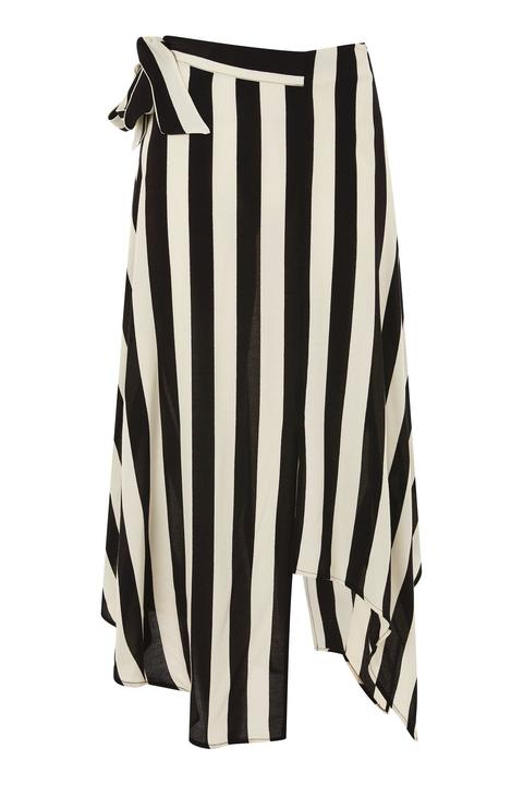 Tall Humbug Stripe Midi Skirt