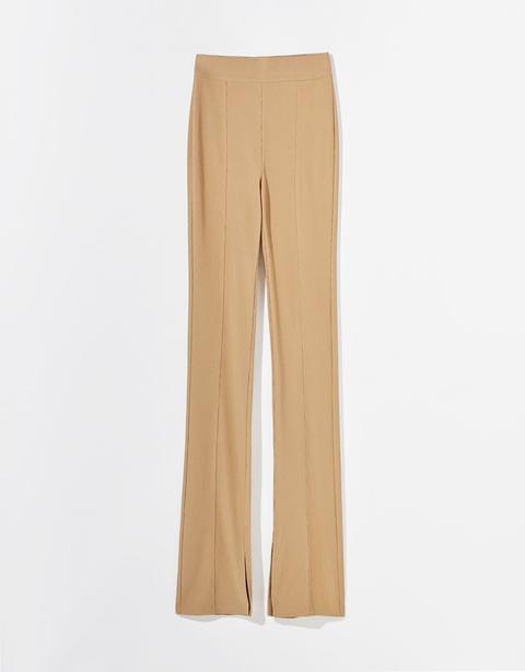 Pantalón Flare Rib Otomán