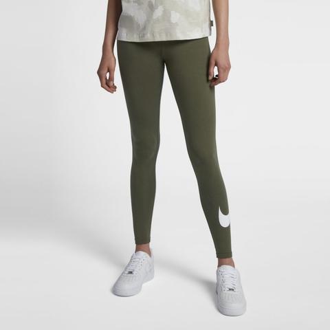 Leggings Swoosh Nike Sportswear - Donna - Verde