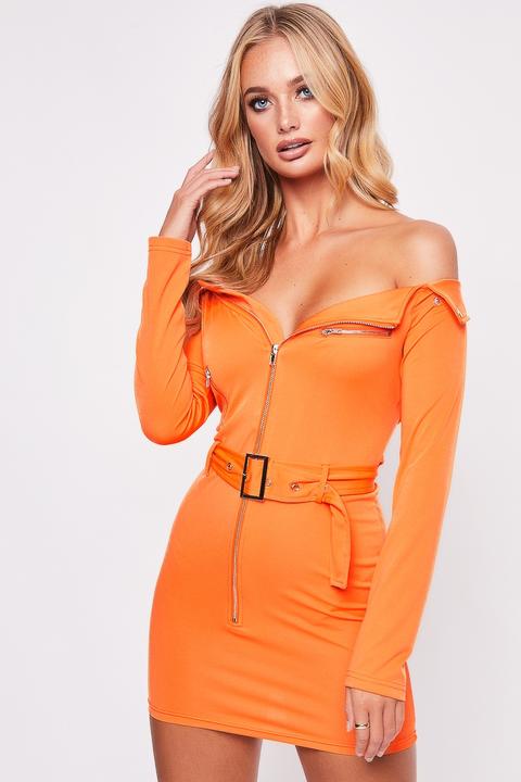 misspap orange dress