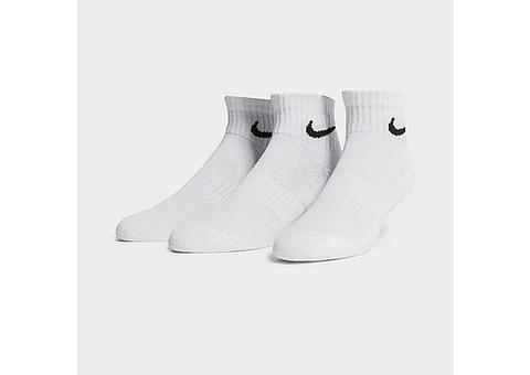 Nike 3-pack Lightweight Quarter Socks - White