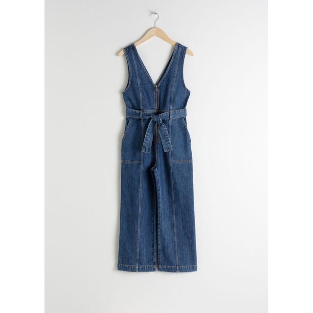 and other stories denim jumpsuit