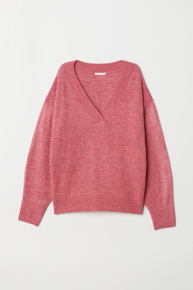 H & M - Jersey De Punto - Rosa