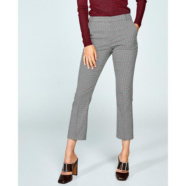 Sfera - Pantalón Chino De Mujer De Cuadros de Sfera en 21 Buttons
