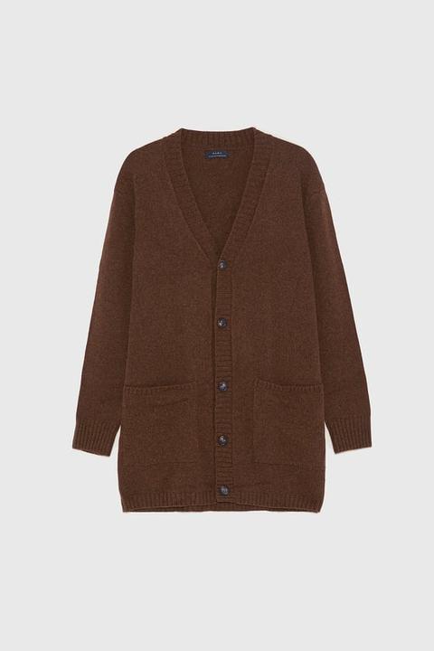 Langer Cardigan