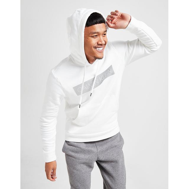 calvin klein reflective chevron box hoodie