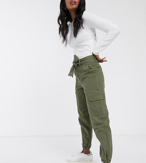 Pantalones Uniformados De Urban Bliss-verde