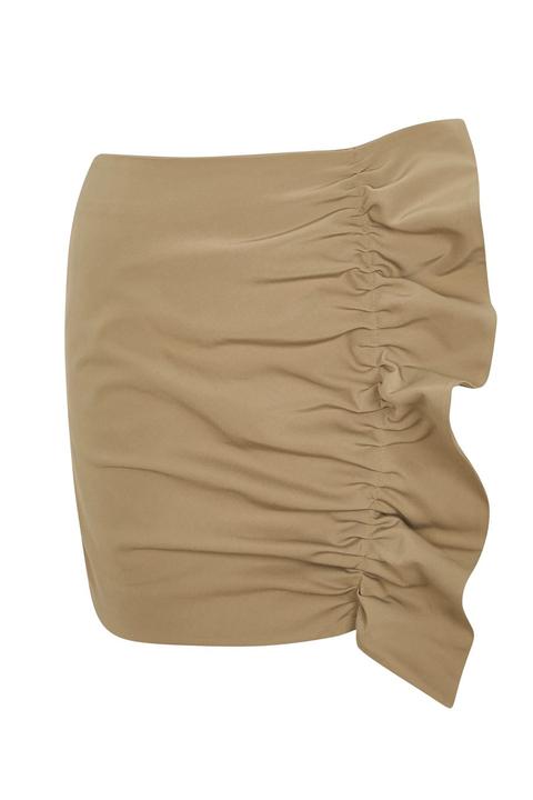 Falda Camel Flounce