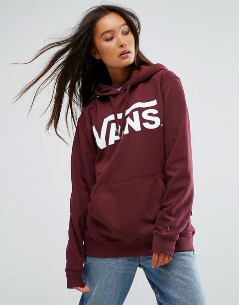 Vans Classic - Felpa Con Cappuccio E Logo Bordeaux - Multicolore