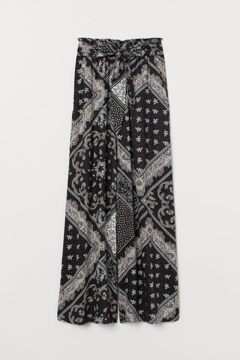 Pantalon Ample - Noir