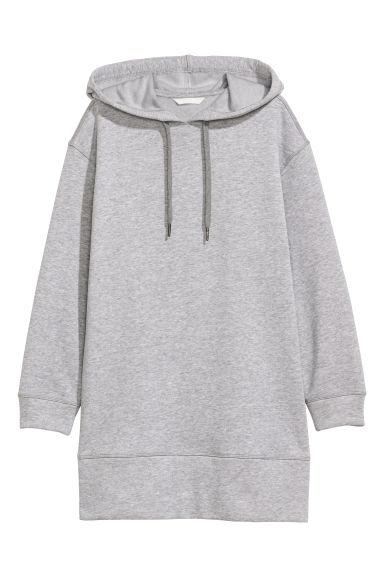 Oversize-hoodie - Grau - Damen