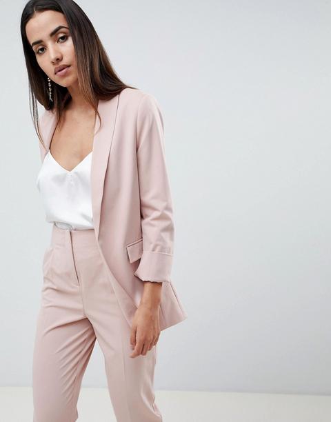 Asos Design - Mix & Match - Blazer Sartoriale - Rosa