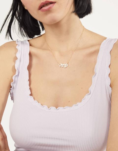 Collar Zodiaco Virgo from Bershka on 21 