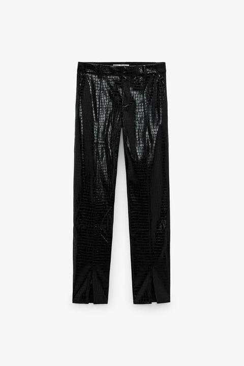 Pantalon En Cuir Synthétique