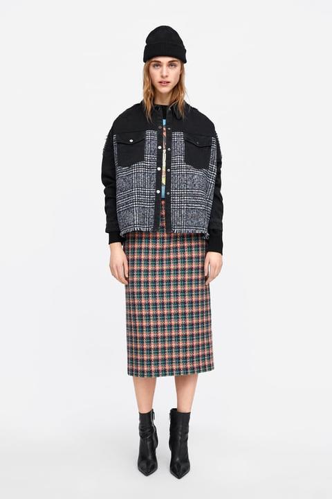zara trf coat