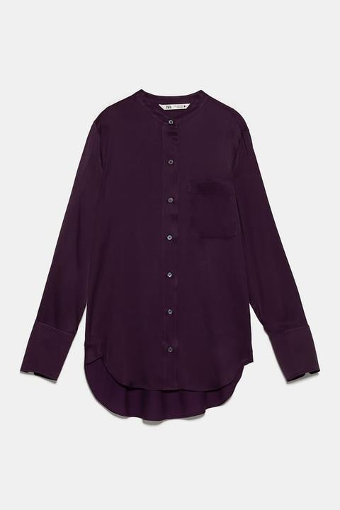 Blusa Satinada