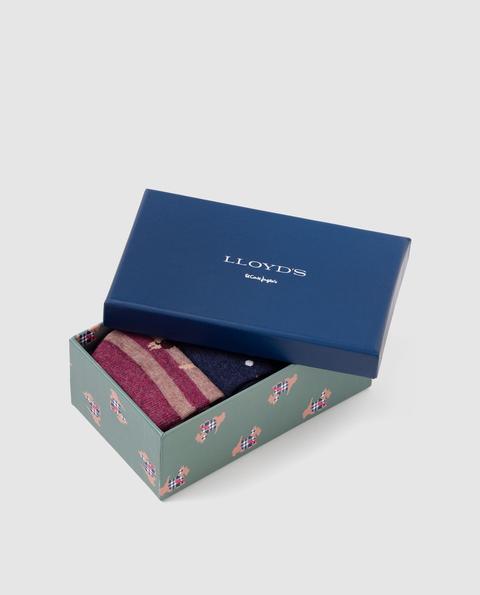 Lloyd's - Caja Regalo Calcetines Jacquard Fantasía