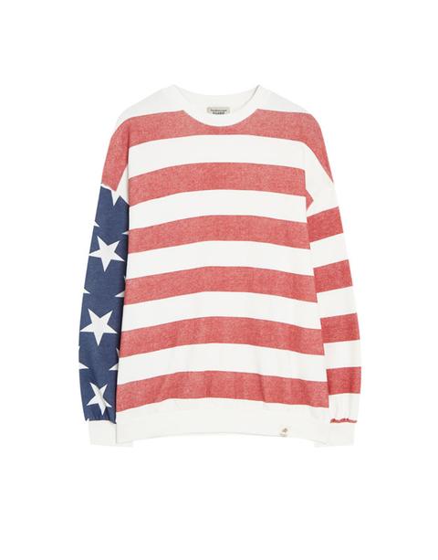 Sudadera Con Bandera Americana