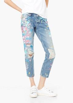 Jeans Relaxed Crop