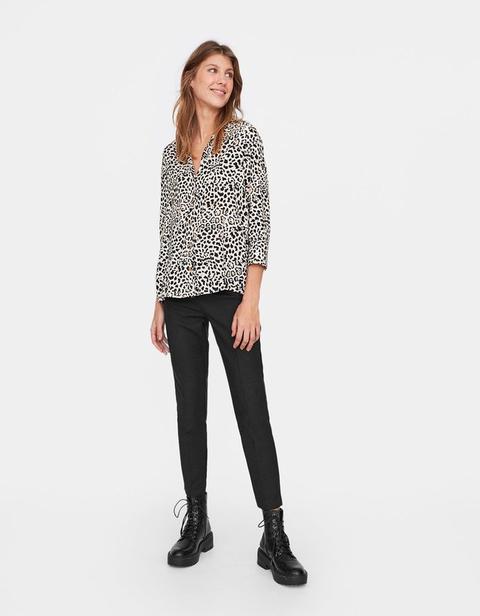 Camicia 2025 leopardata stradivarius