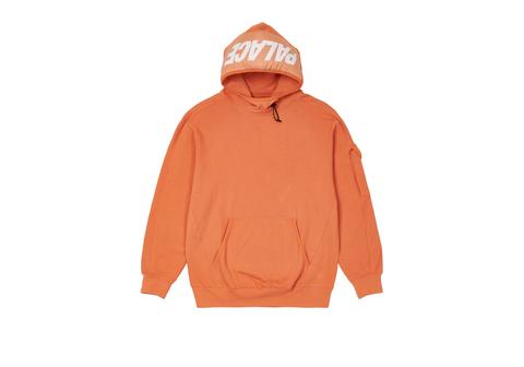 Giant Woven Label Hood Orange