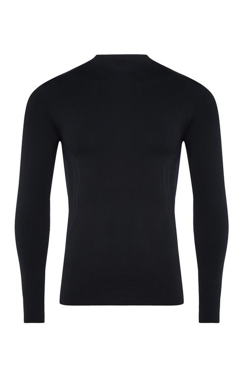 Black Long Sleeve Top