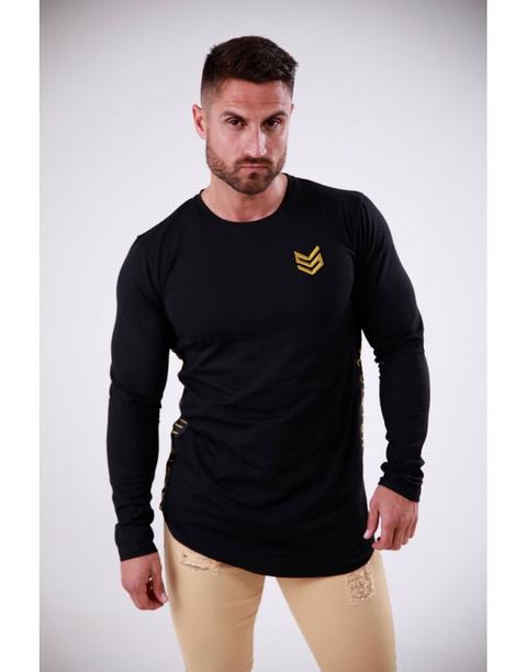 Camiseta M. Larga Black Soultir