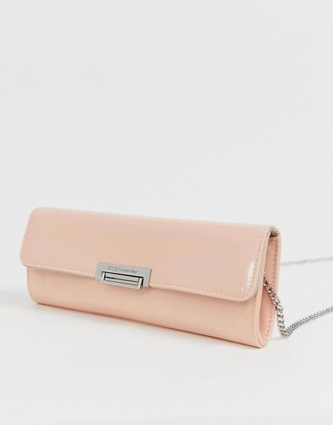 Bolso Clutch De Charol En Rosa Gen De Bcbgeneration