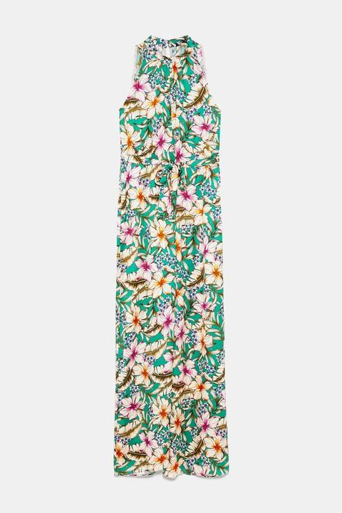 Mono Halter Estampado Floral