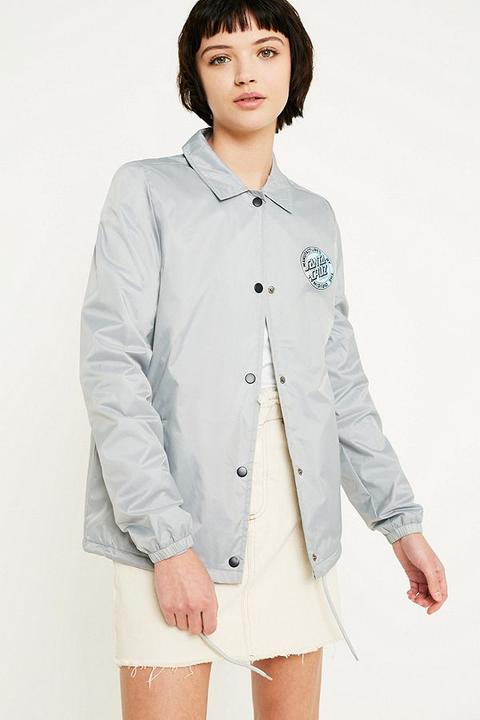 Santa Cruz - Blouson D'entraîneur À Logo Gris - Femme 34