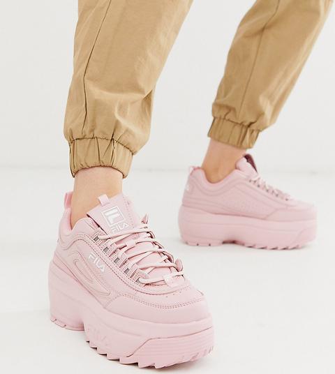 bambas fila con plataforma