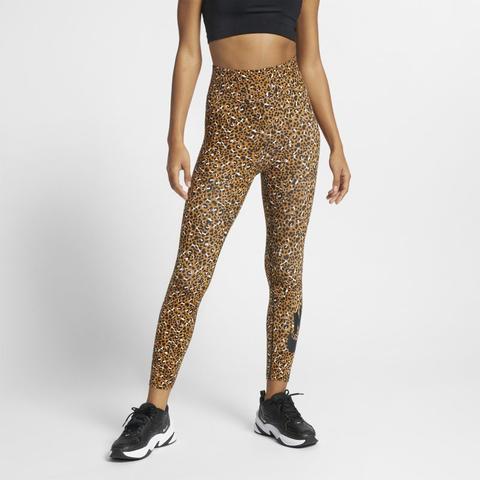 suelo comer granizo Nike Sportswear Animal Print Leggings - Mujer - Marrón de Nike en 21 Buttons