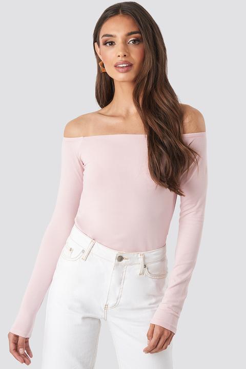 long off the shoulder top