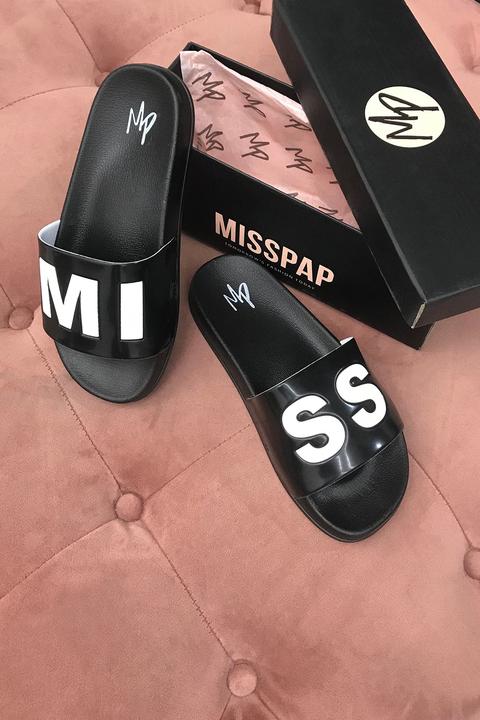 Florence Black & White Miss Slogan Sliders