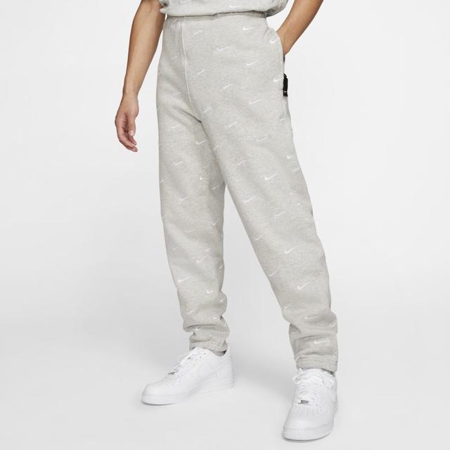 Nike Men's Swoosh Logo Trousers - Grey 