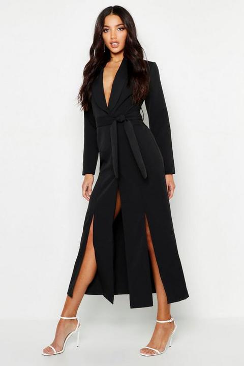 Maxi clearance blazer dress