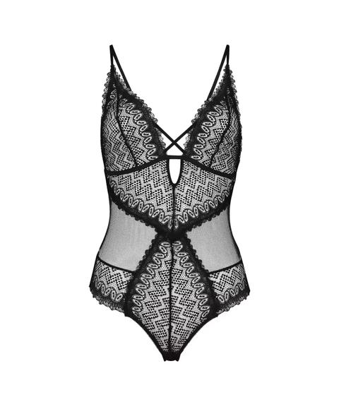 Hunkemöller Body Geo Lace Negro