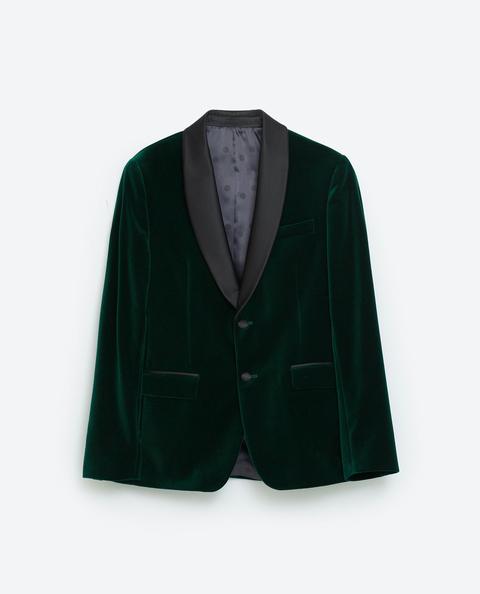 Blazer Terciopelo