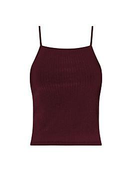 Top Basico Bordeaux