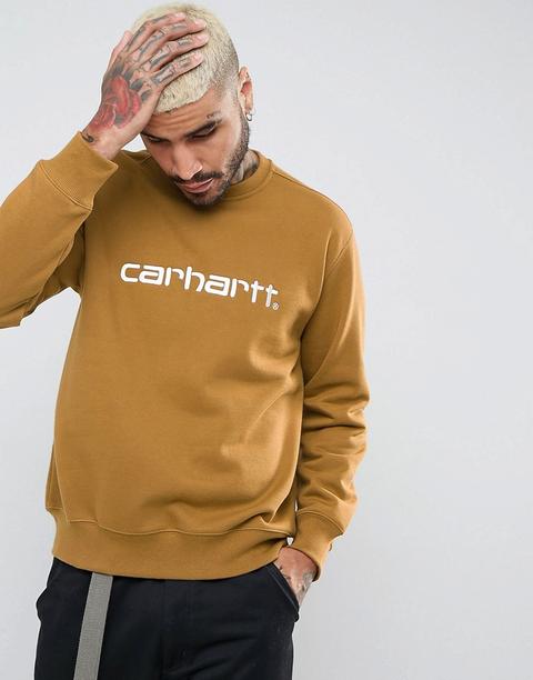 Carhartt Wip - Felpa Ampia - Marrone