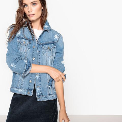 Veste En Jean Boyfriend, Ample