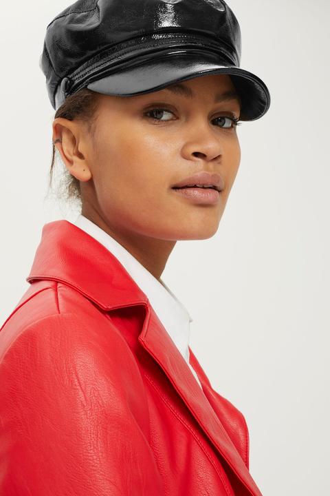 Vinyl Baker Boy Hat