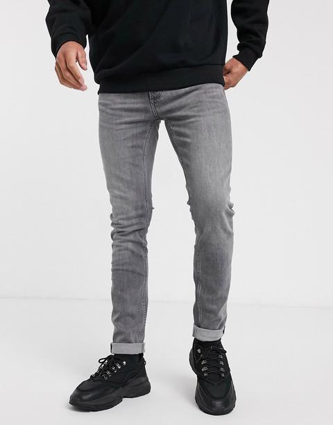Topman Skinny Jeans In Grey