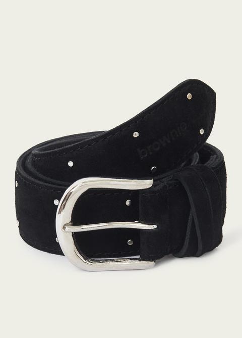 Cinturon Tina Suede Tachas